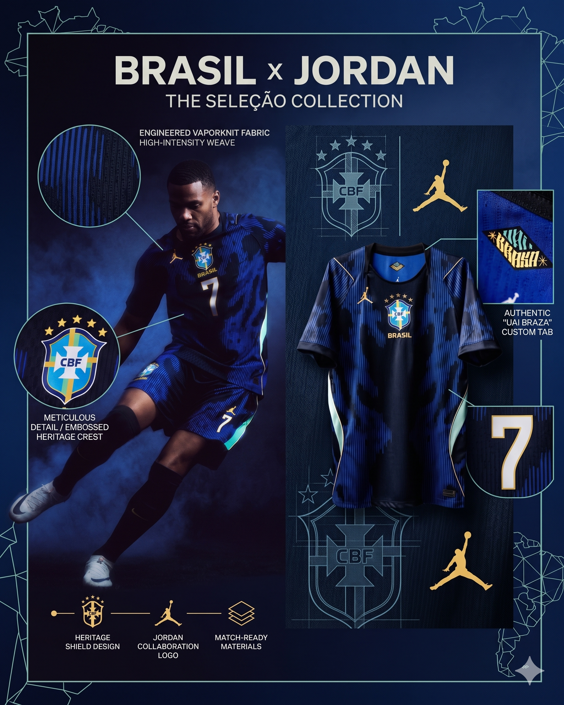 🇧🇷 Brazil 2026 World Cup Away Jersey