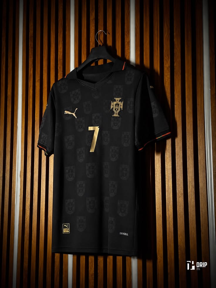 Portugal Pantera Negra Kit with Print Ronaldo 7 - Clearance