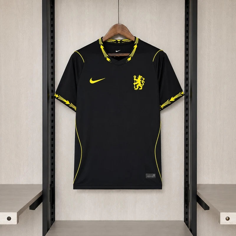 Chelsea 2026-27 Black Away Jersey Fan Version