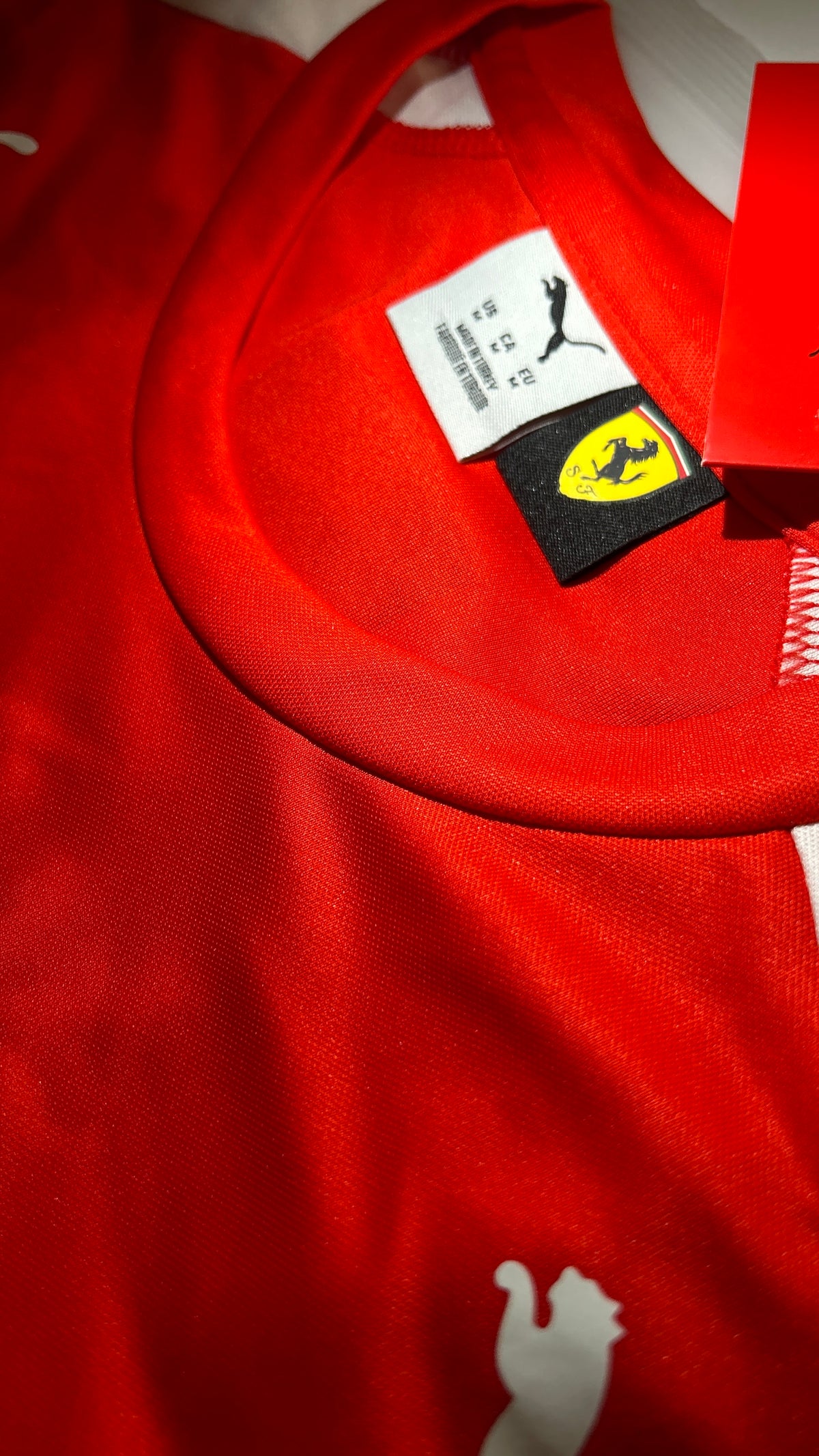 Ferrari F1 2026 Team T-Shirt — Red and White