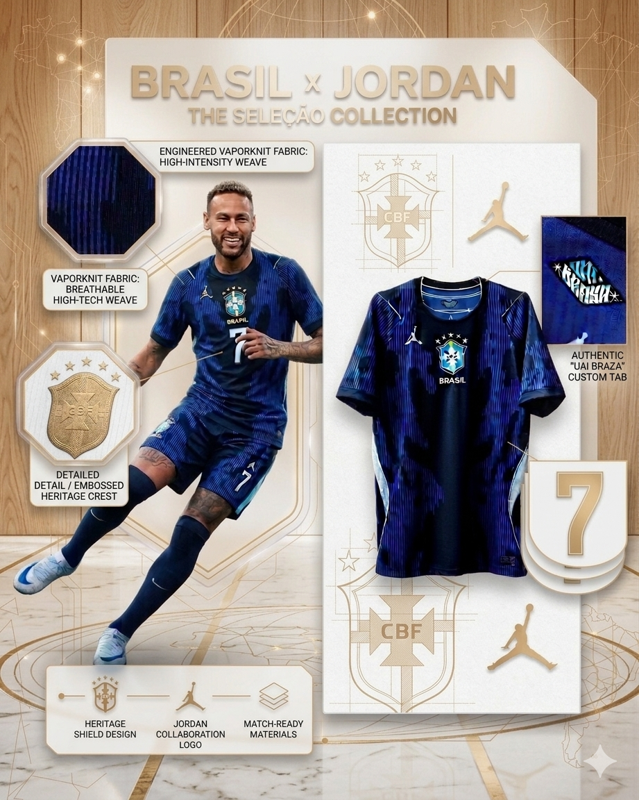 🇧🇷 Brazil 2026 World Cup Away Jersey
