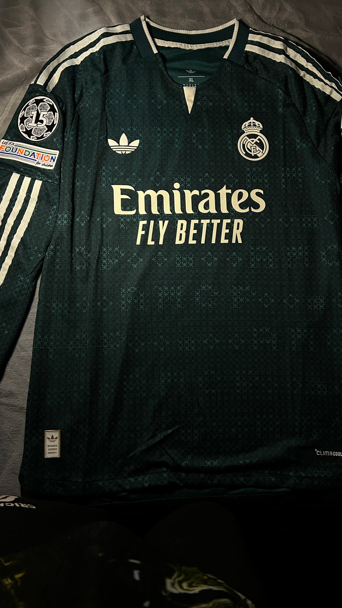 Real Madrid Away 2026/27 — Full Sleeve (Player Version)