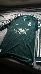 Real Madrid Away 2026/27 — Full Sleeve (Player Version)