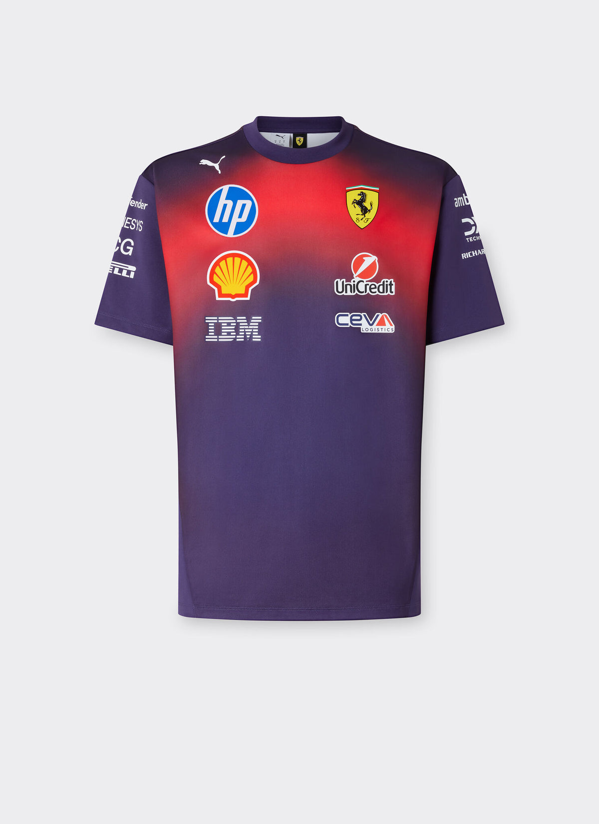 Ferrari F1 2026 Shanghai GP special edition plum T-shirt, view 3
