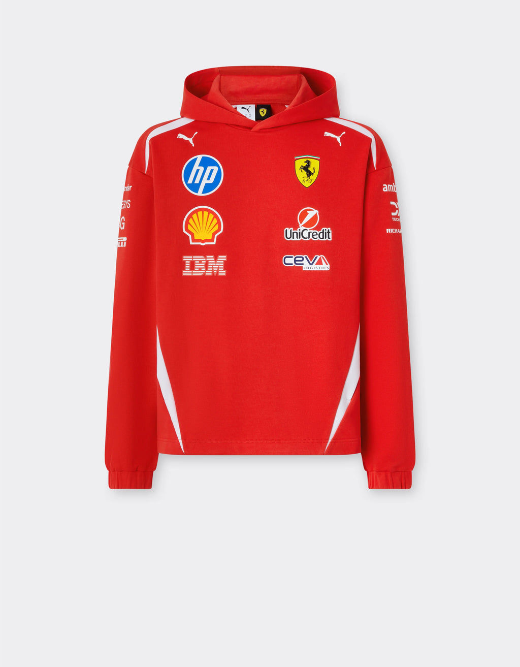 Ferrari F1 2026 red drivers hoodie, view 3