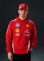 Ferrari F1 2026 drivers hoodie in red — Formula 1 winterwear sold in India by 365 Jerseys