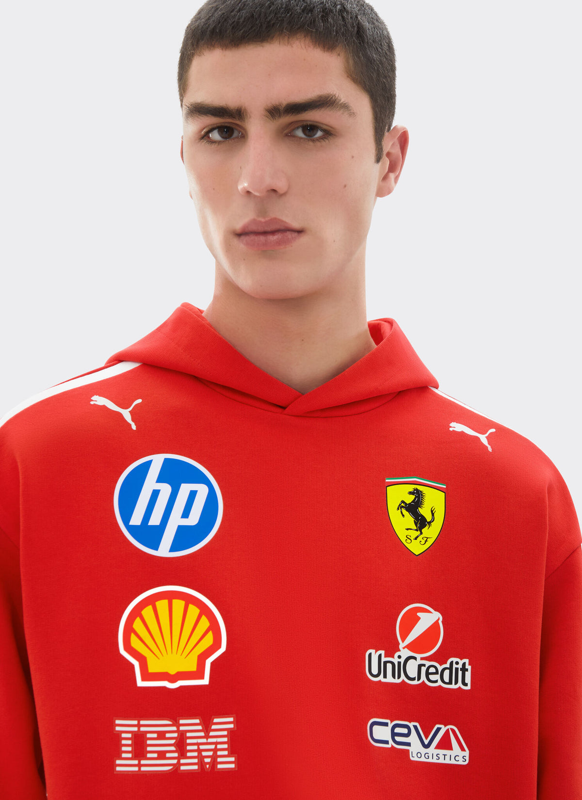 Ferrari F1 2026 red drivers hoodie, view 2