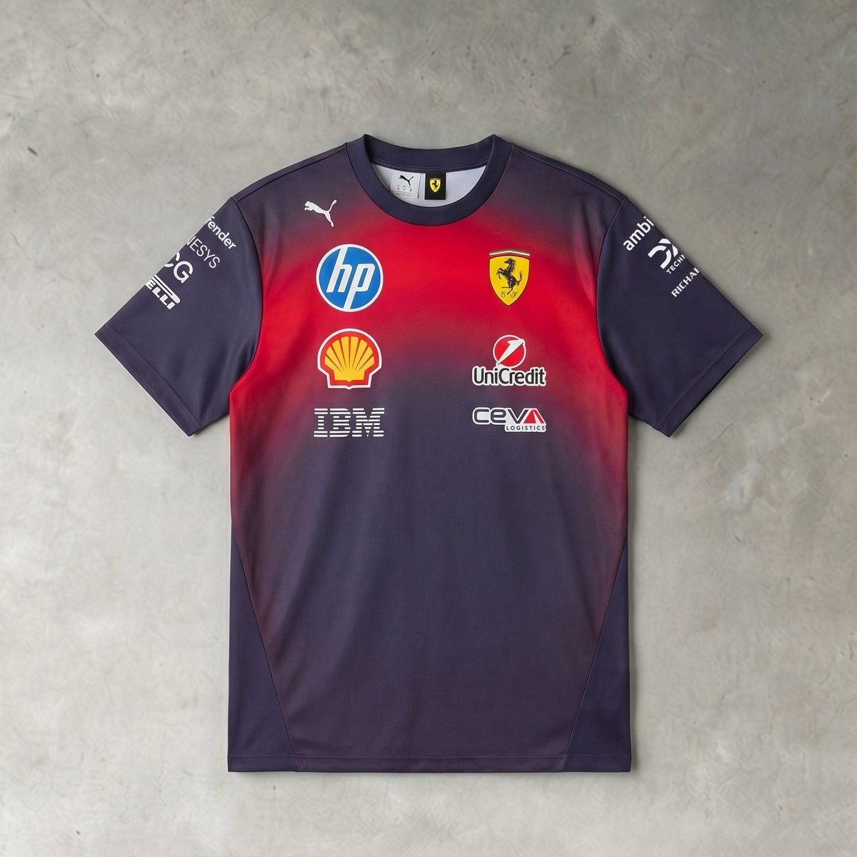 Ferrari F1 2026 Shanghai GP special edition plum T-shirt, view 2