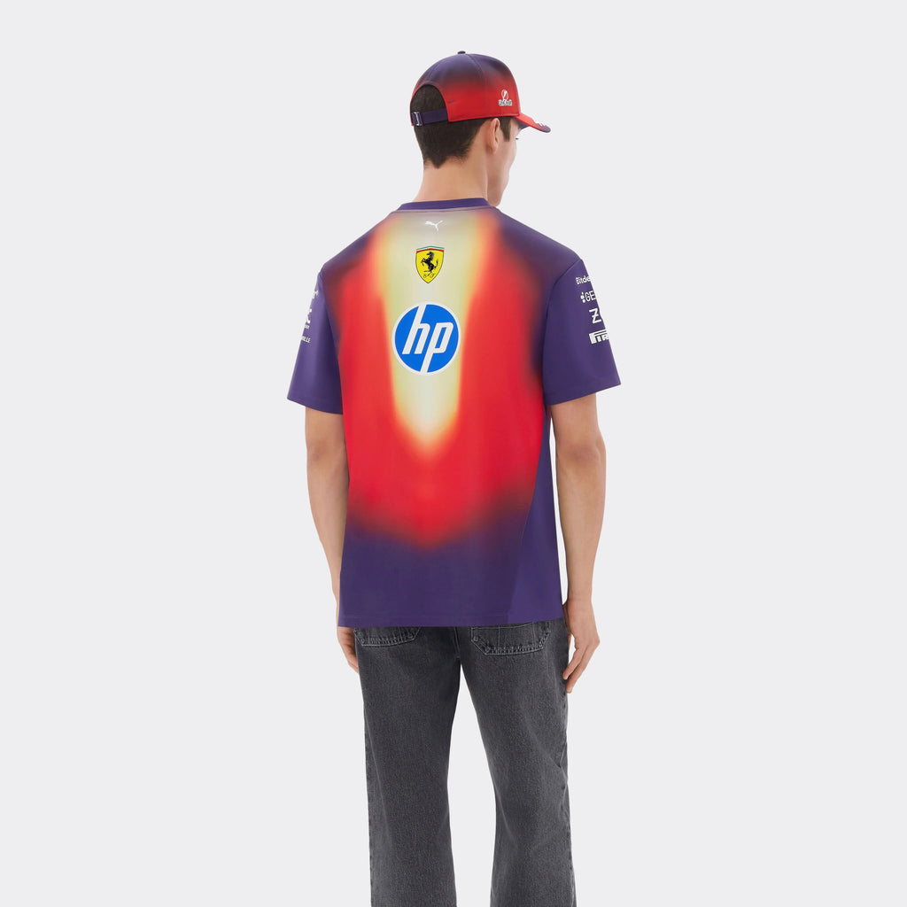 Ferrari F1 2026 Shanghai GP special edition plum T-shirt, view 5