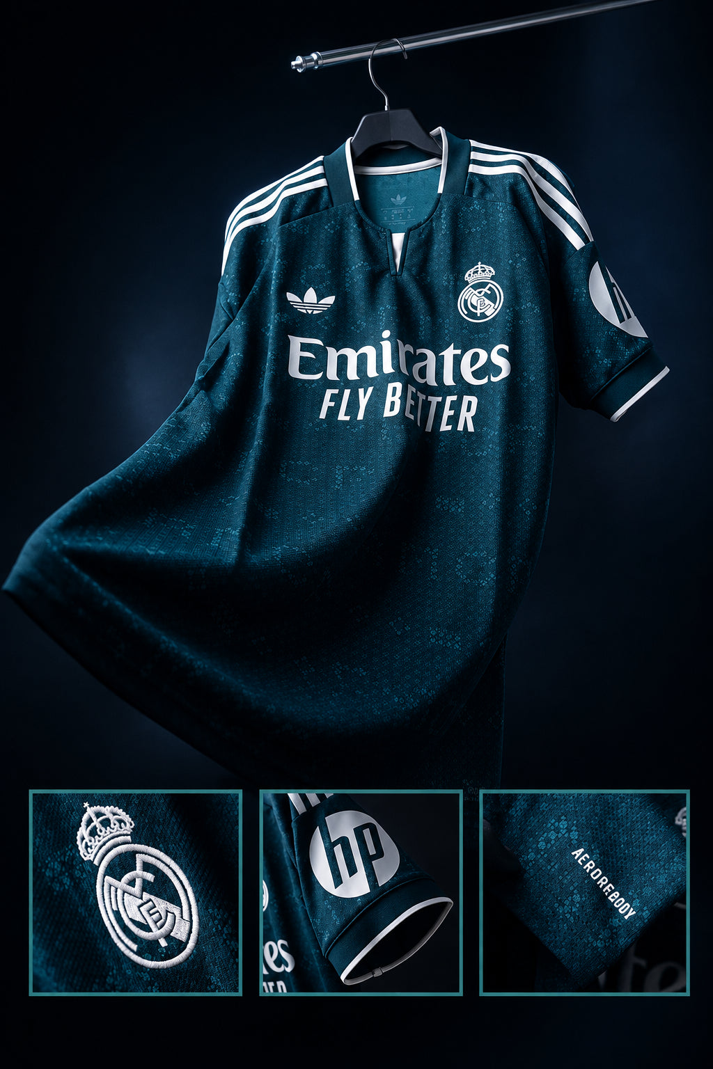 Real Madrid 2026-27 Green Away Jersey Fan Version