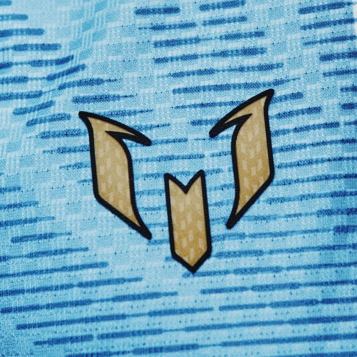 Argentina 2026 Messi tribute jersey with gold Messi logo on the chest