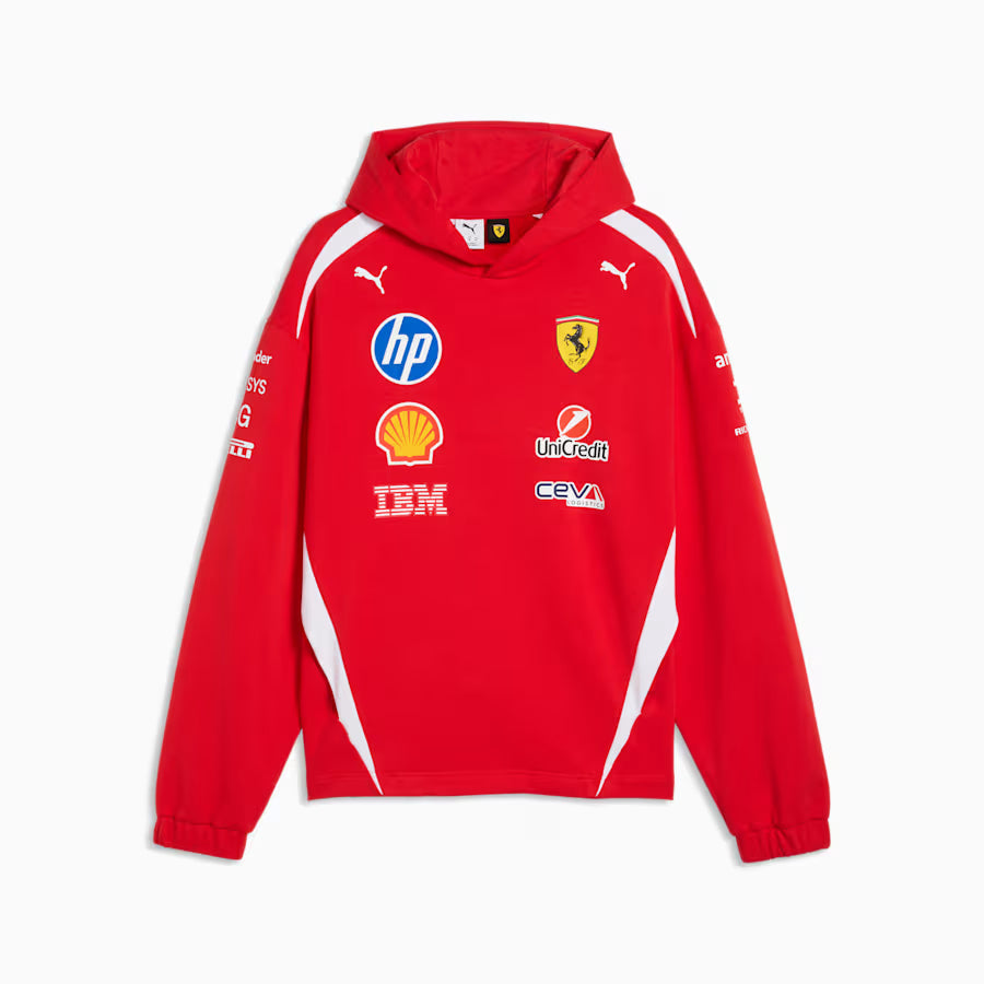 Ferrari F1 2026 red drivers hoodie, view 4