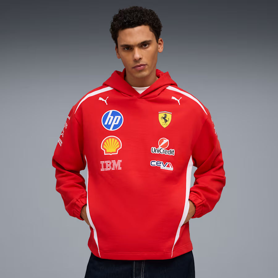 Ferrari F1 2026 red drivers hoodie, view 5