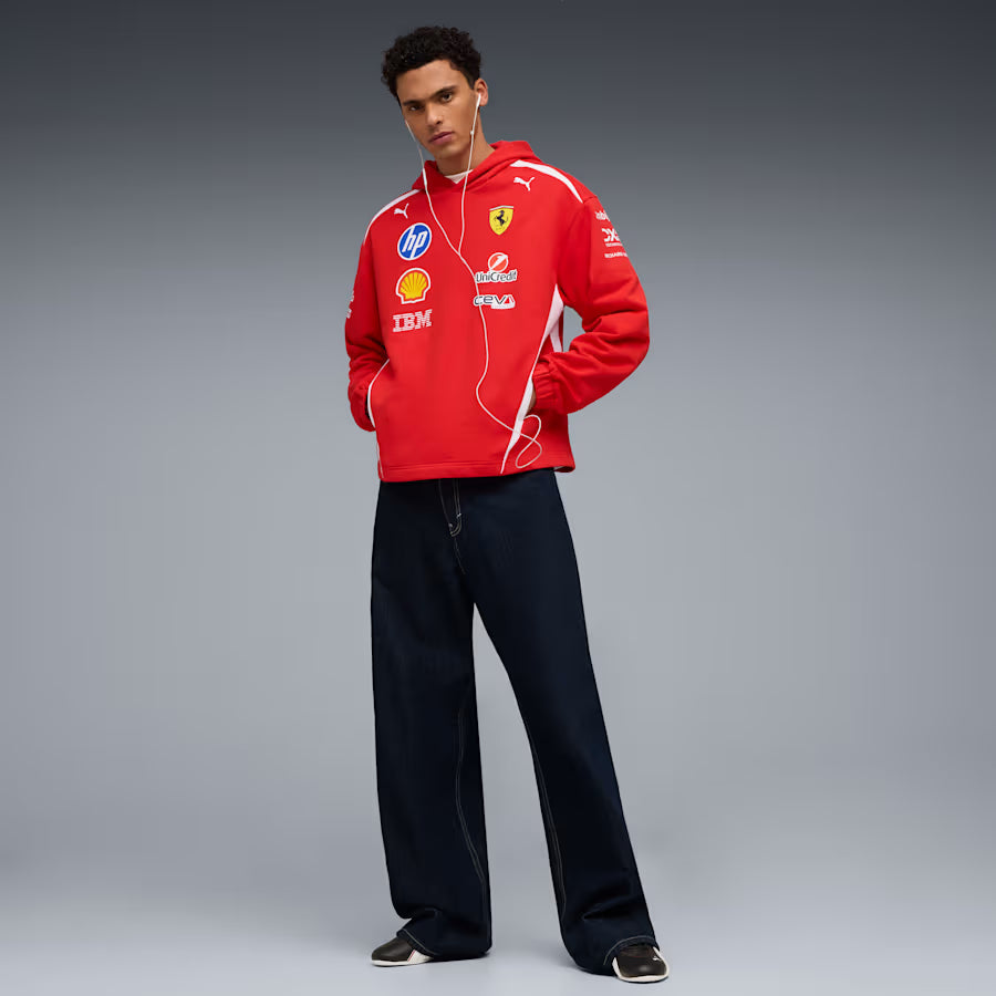 Ferrari F1 2026 red drivers hoodie, view 7