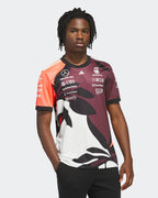 Mercedes-AMG F1 2025 Miami GP floral driver tee, view 8