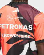 Mercedes-AMG F1 2025 Miami GP floral driver tee, view 2