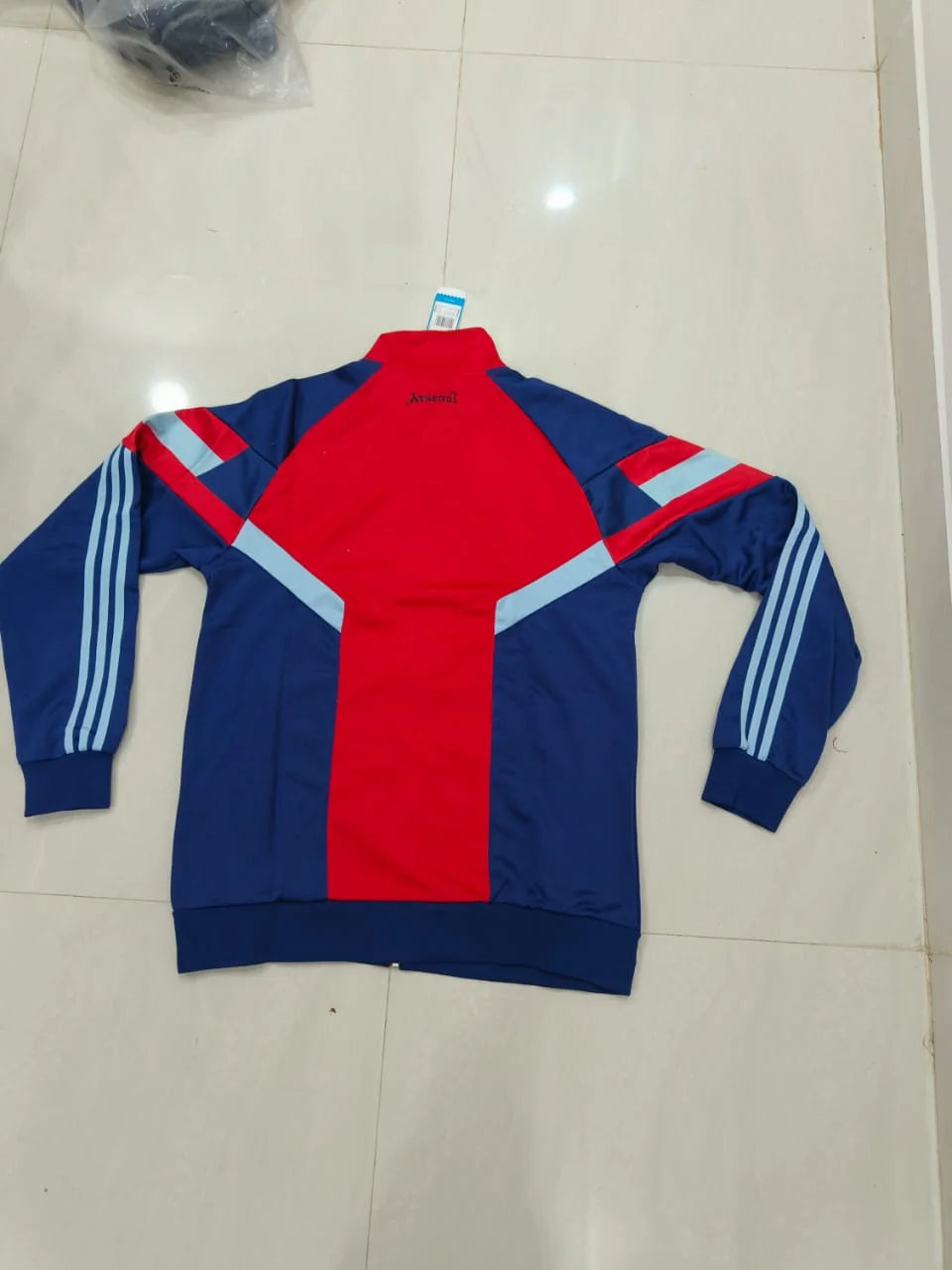 Arsenal red training jacket, view 3