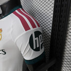 Real Madrid Home 2026-27 white football jersey — dark green trim, view 11