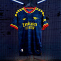 Arsenal Away 2026-27 football jersey — navy and yellow, view 7