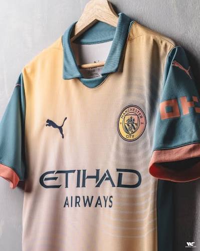 Man City x Noel Gallagher 4th Kit 2024/25 — XXL Clearance