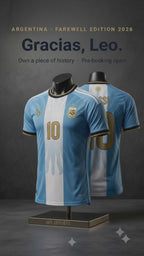 Video of the Argentina Messi Farewell Jersey 2026 Player Version