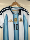 Argentina Home 2026 World Cup football jersey — sky blue and white stripes, view 12